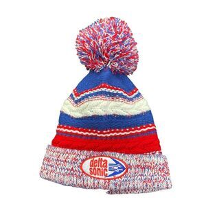 Delta Sonic Winter Pom Pom Knit Hat